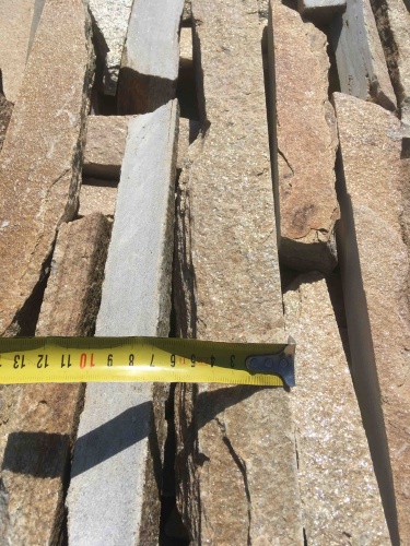 Горбушка златолит золотистый для облицовки купить в Воронежской области