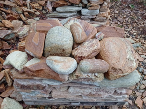 Златолит жёлтый, жёлто-зелёный глыбки и валуны для ланшафтного дизайна купить в Воронежской области