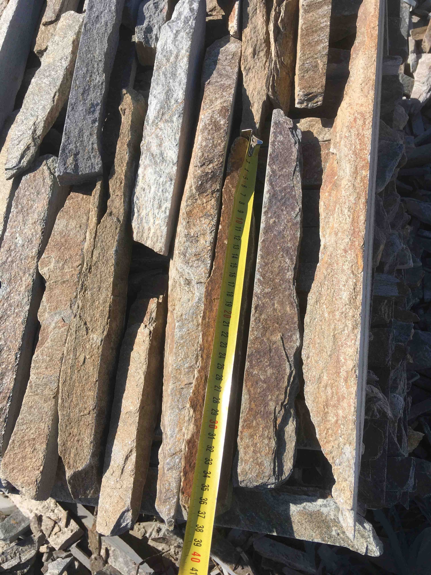 Горбушка златолит мультиколор для облицовки купить в Воронежской области