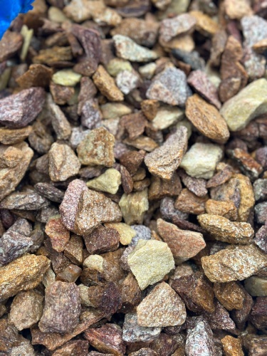 Златолит персиковый декоративная каменная крошка купить в Воронежской области