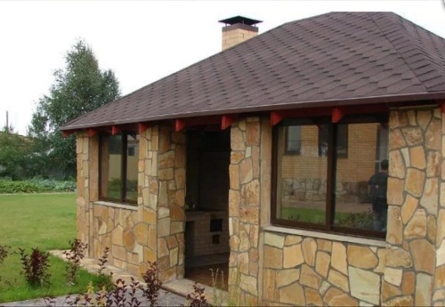 Плитняк златолит жёлтый золотистый для фасада 1,5-3см купить в Воронежской области