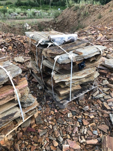 Плитняк кора дерева 50-100мм для пошаговых дорожек купить в Воронежской области