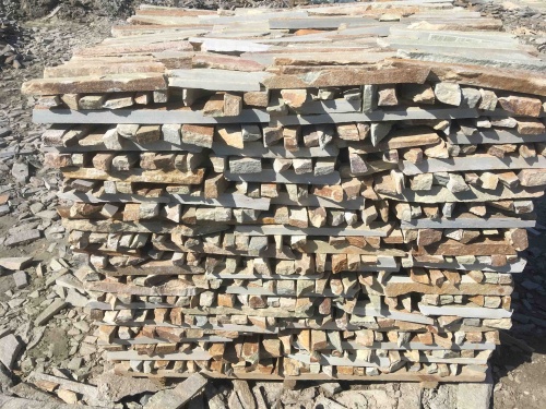 Горбушка златолит золотистый для облицовки купить в Воронежской области