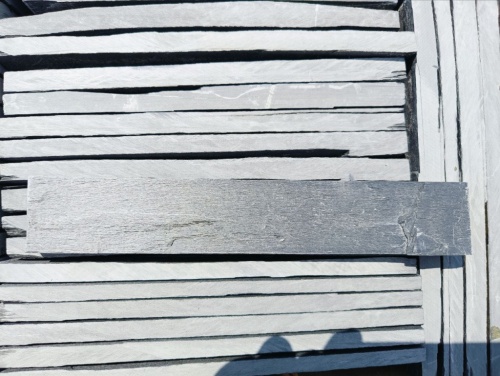 Плитка чёрная из натурального камня фасадная 30 см * 5 см, толщина 7 мм -30 мм купить в Воронежской области