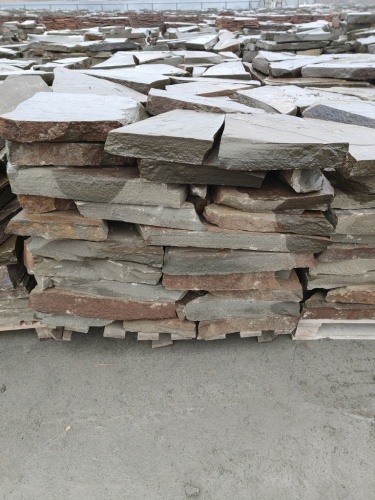 Плитняк песчаник серо-зелёный для мощения 60-65 мм купить в Воронежской области